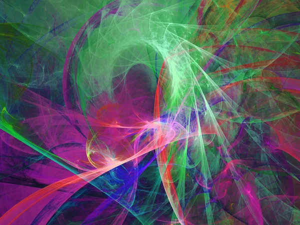 soyut kaotik fraktal arkaplan 3B oluşturma