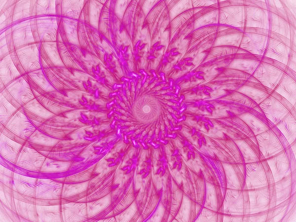 purple abstract fractal background 3d rendering