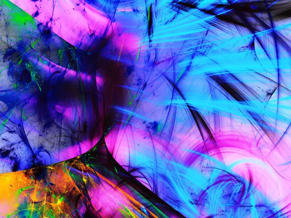 Пурпурный абстрактный фрактальный фон — стоковое фото