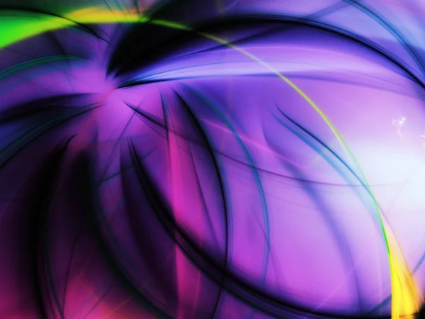 Purple abstract fractal background 3d rendering illustration — Stock Photo, Image