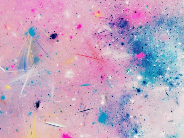 Mor Soyut Fraktal arka plan 3d render illüstrasyon