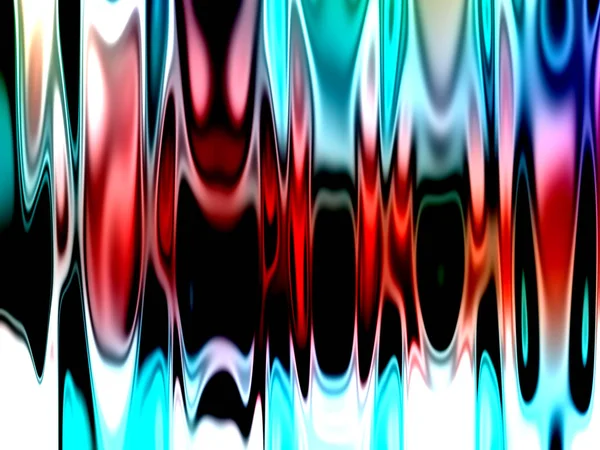 Червоний абстрактний фрактальний фон 3d ілюстрація рендеринга — стокове фото