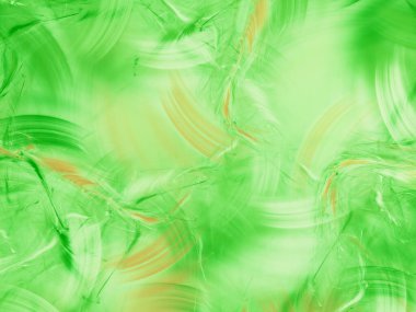 yeşil Soyut Fraktal arka plan 3d render