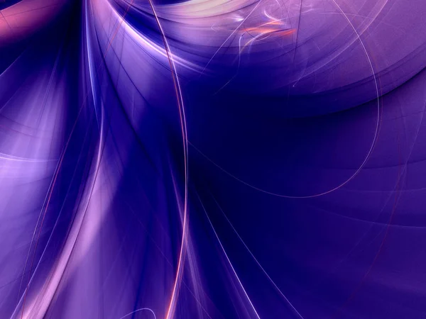 Purple Abstract Fractal Background Rendering — Stock Photo, Image