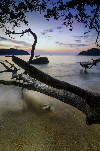 Concepto Viaje Ocio Hermoso Paisaje Con Vista Mar Sobre Impresionante — Foto de Stock