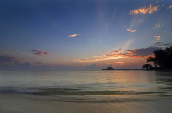 Concepto Viaje Ocio Hermoso Paisaje Con Vista Mar Sobre Impresionante — Foto de Stock