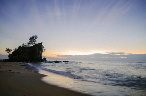 Concepto Viaje Ocio Hermoso Paisaje Con Vista Mar Sobre Impresionante — Foto de Stock