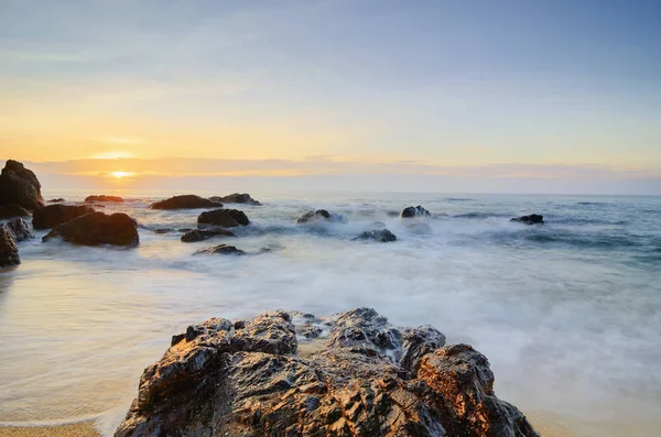 Concepto Viaje Ocio Hermoso Paisaje Con Vista Mar Sobre Impresionante — Foto de Stock