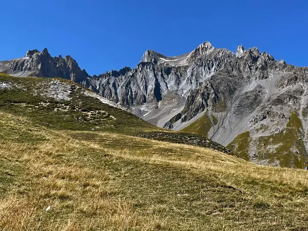 Val Cenis Heights Alpine Trail Panorama Vanoise National Park França — Fotografia de Stock