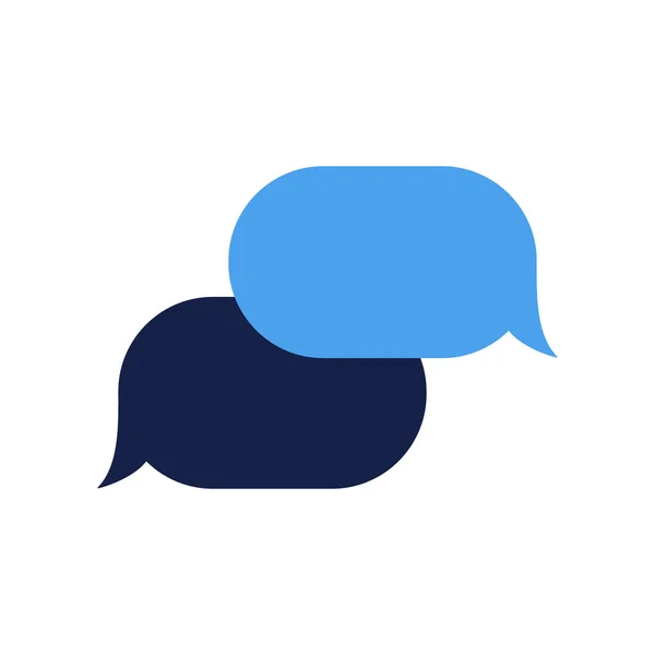 Bolha de mensagem de aplicativo vetorial de pessoas diálogo falando — Vetor de Stock
