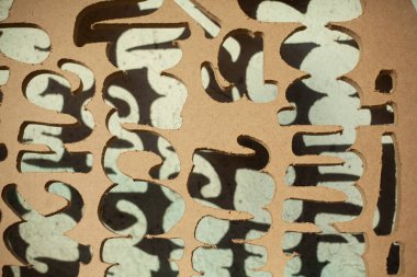 Değirmenden sonra israf. Tahtadan oyulmuş bir delik..