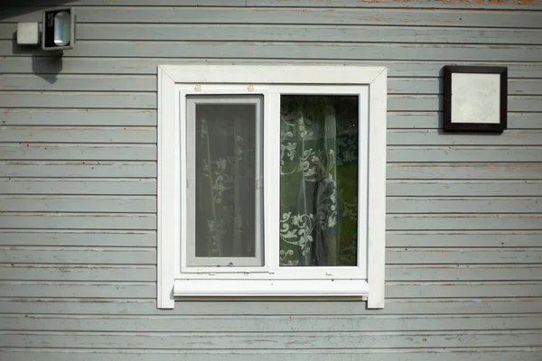 白い枠の窓. — ストック写真