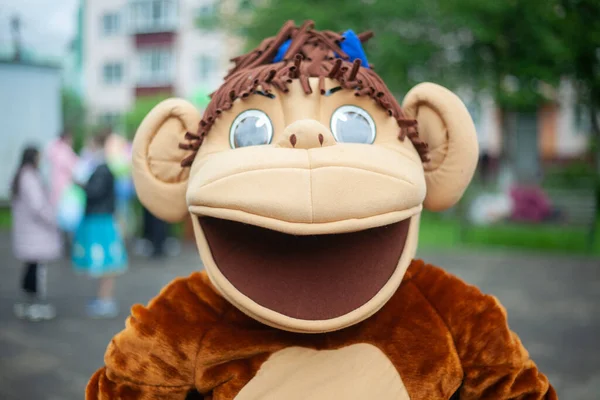 Monkey life-size puppet. Monkey costume for man.