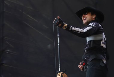 Sao Paulo (SP), Brezilya 03 / 02 / 2024 - Boys Like Girls tarafından düzenlenen ve 2005 yılı sonunda I Wanna Be Tour 'da sahne alan alternatif bir rock / pop rock grubudur. 