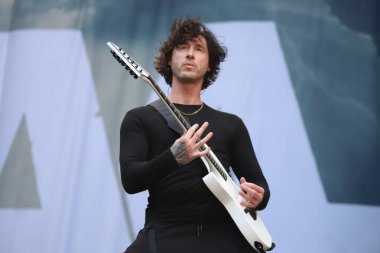 Sao Paulo (SP), 03 / 02 / 2024 - Asking Show Alexandria, Dubai, Birleşik Arap Emirlikleri 'nde kurulmuş bir İngiliz rock grubudur.. 