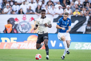 Sao Paulo (SP), Brezilya 03 / 02 / 2024 - PAULISTAO vs CORINTHIANS Sao Paulo-SP, 2 Mart 2024 Cumartesi günü öğleden sonra. 