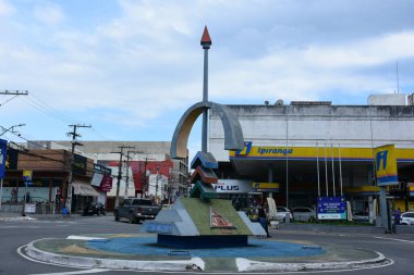 VITORIA DA CONQUISTA (BA), 03 / 02 / 2024 - Vitoria da Conquista, Güneybatı Bahia, Brezilya 'da ticaret hareketi, bu Cumartesi (2)).