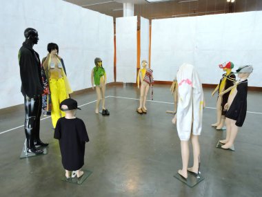 Sao Paulo (SP), Brezilya 09 / 04 / 2025 - Ibirapuera Bienali Pavyonu 'ndaki 36. Sao Paulo Sanat Bienali' nde 6 Eylül 2025 ve 11 Ocak 2026 tarihleri arasında sergilenecek (leandro chemalle / thenews2))