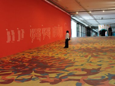 Sao Paulo (SP), Brezilya 09 / 04 / 2025 - Ibirapuera Bienali Pavyonu 'ndaki 36. Sao Paulo Sanat Bienali' nde 6 Eylül 2025 ve 11 Ocak 2026 tarihleri arasında sergilenecek (leandro chemalle / thenews2))