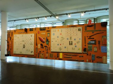 Sao Paulo (SP), Brezilya 09 / 04 / 2025 - Ibirapuera Bienali Pavyonu 'ndaki 36. Sao Paulo Sanat Bienali' nde 6 Eylül 2025 ve 11 Ocak 2026 tarihleri arasında sergilenecek (leandro chemalle / thenews2))