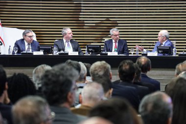 26 Ağustos 2025, Sao Paulo, Brezilya: Latin Amerika Şehirler Konferansları Sao Paulo 2025 Brezilya ile ABD arasındaki ikili ilişkinin faydalarını vurguladı (Marcelo Estevao / Thenews2) 