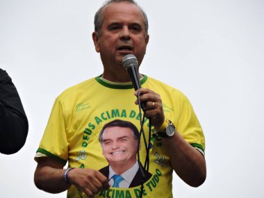 Sao Paulo (SP), 09 / 07 / 2025 - siyaset / gösteri / af / Bolsonaro - Paulista Bulvarı 'nda genel af ve Yüksek Federal Mahkemeye (STF) karşı gösteri. (Leandro Chemalle\ Yeni 2))   