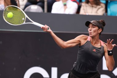 Sao Paulo (SP), 6 Eylül 2025 - Brezilya 'lı Ana Cruz ile Fransız Yasmine Mansouri arasındaki maç, Sao Paulo' daki SP Açık 'ta, 6-14 Eylül tarihleri arasında Villa-Lobos Park' ta gerçekleşti. (leco viana\ yeni2))    