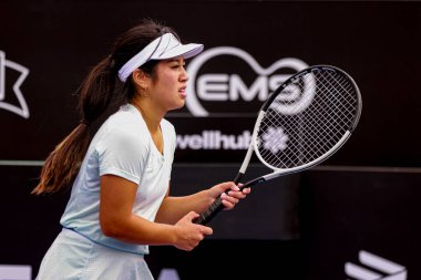 Sao Paulo (SP), 09 / 07 / 2025 - Sao Paulo 'daki SP Açık' ta Lian Tran (Ned) ve Miriana Tona (Ita) arasında oynanan karşılaşma, 6-14 Eylül tarihleri arasında Villa-Lobos Park 'ta gerçekleşti. (leco viana\ yeni2))  