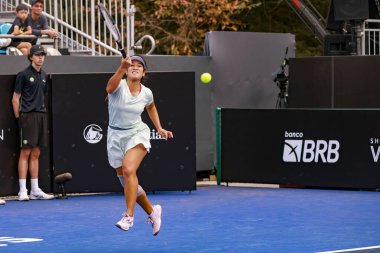 Sao Paulo (SP), 09 / 07 / 2025 - Sao Paulo 'daki SP Açık' ta Lian Tran (Ned) ve Miriana Tona (Ita) arasında oynanan karşılaşma, 6-14 Eylül tarihleri arasında Villa-Lobos Park 'ta gerçekleşti. (leco viana\ yeni2))  