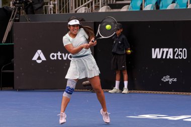 Sao Paulo (SP), 09 / 07 / 2025 - Sao Paulo 'daki SP Açık' ta Lian Tran (Ned) ve Miriana Tona (Ita) arasında oynanan karşılaşma, 6-14 Eylül tarihleri arasında Villa-Lobos Park 'ta gerçekleşti. (leco viana\ yeni2))  