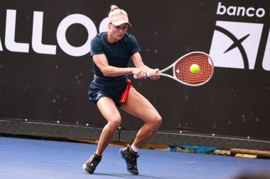 Sao Paulo (SP), 09 / 07 / 2025 - 6-14 Eylül tarihleri arasında Sao Paulo 'daki Villa-Lobos Park' ta oynanan SP Açık 'ta Alicia Herrero Linana (ESP) ile Martina Okalova (SVK) arasındaki maç. (leco viana\ yeni2))   