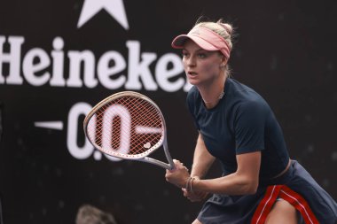 Sao Paulo (SP), 09 / 07 / 2025 - 6-14 Eylül tarihleri arasında Sao Paulo 'daki Villa-Lobos Park' ta oynanan SP Açık 'ta Alicia Herrero Linana (ESP) ile Martina Okalova (SVK) arasındaki maç. (leco viana\ yeni2))   