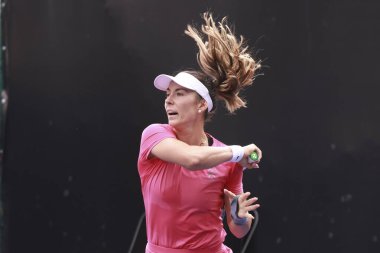 Sao Paulo (SP), 09 / 07 / 2025 - 6-14 Eylül tarihleri arasında Sao Paulo 'daki Villa-Lobos Park' ta oynanan SP Açık 'ta Alicia Herrero Linana (ESP) ile Martina Okalova (SVK) arasındaki maç. (leco viana\ yeni2))   