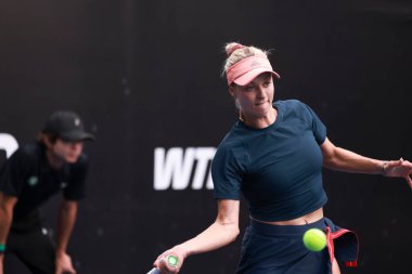Sao Paulo (SP), 09 / 07 / 2025 - 6-14 Eylül tarihleri arasında Sao Paulo 'daki Villa-Lobos Park' ta oynanan SP Açık 'ta Alicia Herrero Linana (ESP) ile Martina Okalova (SVK) arasındaki maç. (leco viana\ yeni2))   