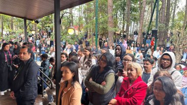 Sao Paulo (SP) 09 / 07 / 2025 - Brezilya 'daki bir mucizeden sonra Vatikan' da aziz olan genç Carlo Acoutis 'in ayini. İnananlar ve yetkililer kutlamak için cemaati doldurdular. (oslaim brito\ the new 2color)