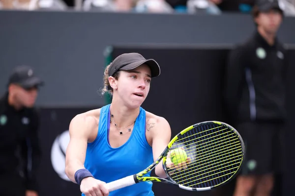 Sao Paulo (SP), 6 Eylül 2025 - Brezilyalı Grana Pedretti ile Arjantinli Victoria Bosio arasındaki maç, Sao Paulo 'daki SP Açık' ta, 6-14 Eylül tarihleri arasında Villa-Lobos Park 'ta gerçekleşmiştir. (leco viana\ yeni2)) 