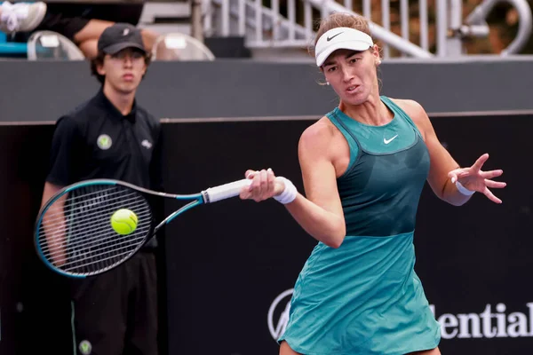 Sao Paulo (SP), 09 / 07 / 2025 - Sao Paulo 'daki SP Açık' ta Lian Tran (Ned) ve Miriana Tona (Ita) arasında oynanan karşılaşma, 6-14 Eylül tarihleri arasında Villa-Lobos Park 'ta gerçekleşti. (leco viana\ yeni2))  