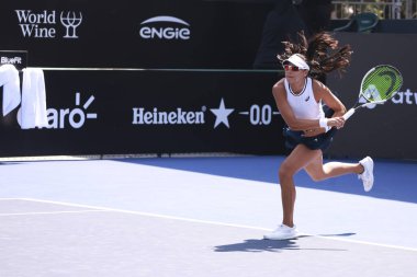 Sao Paulo (SP), 09 / 08 / 2025 - Sao Paulo 'daki SP Açık' ta oynanan ve Villa-Lobos Park 'ta oynanan karşılaşmada Ajla Tomljanoviç (AUS) ile Victoria Rodriguez (MEX) arasındaki maç. (leco viana\ yeni2))  