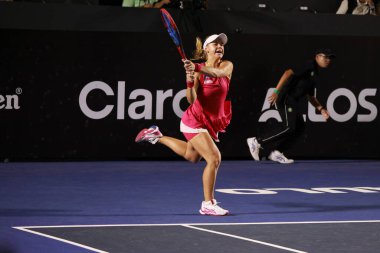 Sao Paulo (SP), 8 Eylül 2025 - Brezilyalı oyuncular Ana Candiotto ve Beatriz Haddad, Sao Paulo 'daki SP Open' da Ingrid Martins ve Laura Pigossi arasındaki ikili maç. (leco viana\ yeni2))    