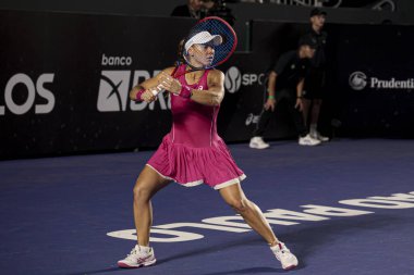 Sao Paulo (SP), 8 Eylül 2025 - Brezilyalı oyuncular Ana Candiotto ve Beatriz Haddad, Sao Paulo 'daki SP Open' da Ingrid Martins ve Laura Pigossi arasındaki ikili maç. (leco viana\ yeni2))    