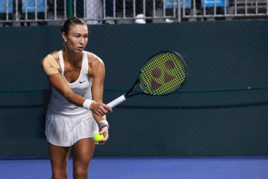 Sao Paulo (SP), 09 / 08 / 2025 - 8 Eylül 2025 tarihinde Villa-Lobos Park 'ta gerçekleşen SP Open' da Julia Riera (ARG) ile Vitalia Diatchenko (RUS) arasındaki maç. (leco viana\ yeni2))    
