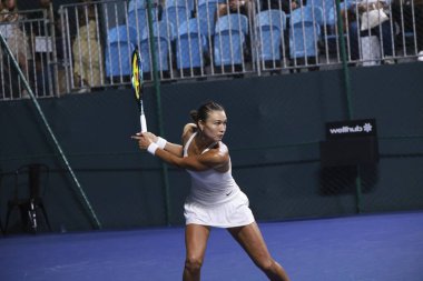 Sao Paulo (SP), 09 / 08 / 2025 - 8 Eylül 2025 tarihinde Villa-Lobos Park 'ta gerçekleşen SP Open' da Julia Riera (ARG) ile Vitalia Diatchenko (RUS) arasındaki maç. (leco viana\ yeni2))    
