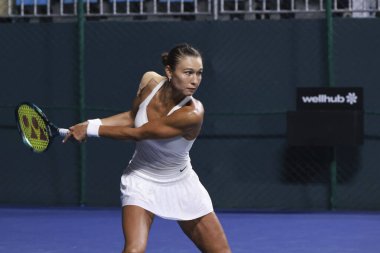 Sao Paulo (SP), 09 / 08 / 2025 - 8 Eylül 2025 tarihinde Villa-Lobos Park 'ta gerçekleşen SP Open' da Julia Riera (ARG) ile Vitalia Diatchenko (RUS) arasındaki maç. (leco viana\ yeni2))    