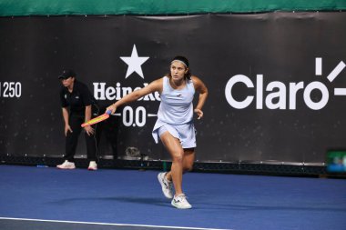 Sao Paulo (SP), 09 / 08 / 2025 - 8 Eylül 2025 tarihinde Villa-Lobos Park 'ta gerçekleşen SP Open' da Julia Riera (ARG) ile Vitalia Diatchenko (RUS) arasındaki maç. (leco viana\ yeni2))    