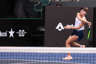 Sao Paulo (SP), 09 / 09 / 2025 - 9 Eylül 2025 tarihinde Villa-Lobos Park 'ta düzenlenen SP Open' da Luiza Fullana (BRA) ile Renata Zarazua (MEX) arasındaki maç. (leco viana\ yeni2))   