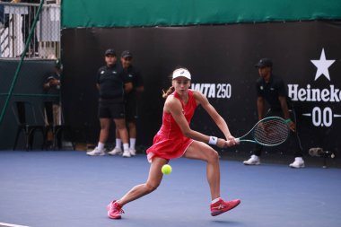 Sao Paulo (SP), 09 / 09 / 2025 - Valeriya Strakhova (UKR) ile Ana Candiotto (BRA) arasındaki maç, Sao Paulo 'daki SP Open' da, 9 Eylül 2025 tarihinde Villa-Lobos Park 'ta gerçekleşti. (leco viana\ yeni2))         