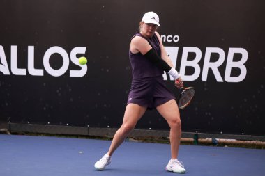 Sao Paulo (SP), 09 / 09 / 2025 - Sao Paulo 'da düzenlenen SP Açık' ta Francesca Jones (GBR) ile Lina Glushko (ISR) arasındaki maç, 9 Eylül 2025 tarihinde Sao Paulo 'nun batı bölgesinde gerçekleşti. (leco viana\ yeni2))  