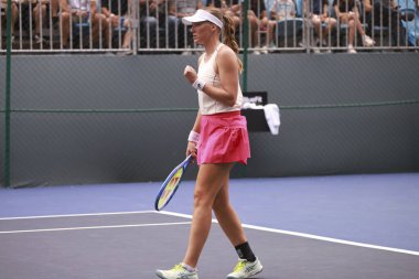 Sao Paulo (SP), 09 / 09 / 2025 - Sao Paulo 'da düzenlenen SP Açık' ta Francesca Jones (GBR) ile Lina Glushko (ISR) arasındaki maç, 9 Eylül 2025 tarihinde Sao Paulo 'nun batı bölgesinde gerçekleşti. (leco viana\ yeni2))  