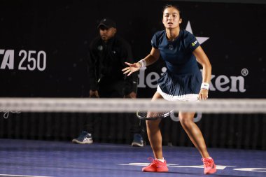 Sao Paulo (SP), 09 / 09 / 2025 - Yasmine Mansouri (FRA) ile Alexandra Eala (PHI) arasındaki maç, Sao Paulo 'daki SP Açık' ta, 9 Eylül 2025 tarihinde Villa-Lobos Park 'ta gerçekleşti. (leco viana\ yeni2))     