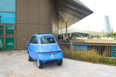 Milan (İtalya), 10 Eylül 2025 - Milan / Three Towers / CityLife - Milano 'daki CityLife' da yer alan üç kule. CityLife, eski Milano Fiera bölgesinde kurulmuş bir yerleşim ve ticaret kompleksidir. (Edson de souza 2nci bölüm))        